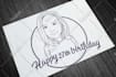 draw line art portrait from your photo into vector art