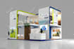make 3d custom   stand, kiosks or event stage backdrops