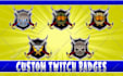design custom twitch emotes and sub badges