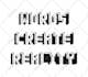 write your custom text in bad eyes illusion style