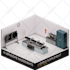 create 3d isometric scenes for you