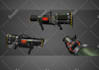 create weapon concept art for you