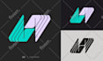 do modern business logo design with full branding kit