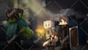 create cinematic minecraft wallpaper art and 3d renders