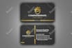 do luxury, modern, minimalist, uv business card and logo design