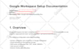 setup and resolve google workspace technical issues