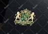 design a custom premium heraldic and luxury vintage logo
