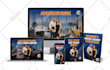 design digital product 3d box mockup software, online course cover