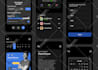 design mobile app ui ux in figma and landing pages