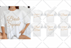 create minimalist typography and custom t shirt design