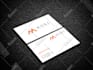 do a professional business card