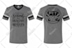 design a custom gym fitness workout t shirt for you
