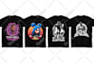 create custom gaming t shirt design in 12 hr