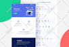 design an awesome landing page or figma template for you