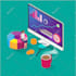 draw you professional isometric vector design