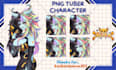 draw pngtuber model or custom png tuber avatar for your vtuber twitch stream