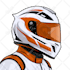 draw minimalist avatar  social media profile picture vector