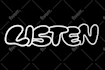 make graffiti throwups font for your name or brand