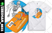 draw cool cartoon t shirt design