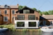 create a photorealistic architectural 3d exterior rendering