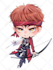 draw cute chibi anime art for you
