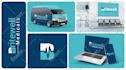 design corporate identity package and modern logo