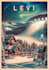 create  retro vintage travel poster