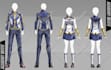 draw character design sheet anime professional