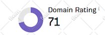 increase ahrefs domain rating dr 70 using high authority SEO backlinks