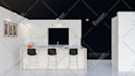 create kitchen interior design and 3d render