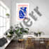 create canvas mockup or wall art mockup design for you