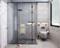design a modern luxury bathroom with realistic 3d rendering
