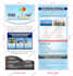 design door hanger, restaurant flyer, real estate brochure and rack card