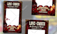 do photo booth template, strip, 360 overlay design
