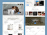 design modern website ui ux design, figma website design
