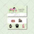 create modern custom  feminine watercolor logo for you