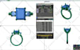 do 3d cad jewelry design for 3d printing and rendering