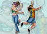do fan art, ocd, pixel, anime illustration in 24 hours
