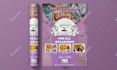 design business and event flyer, brochure