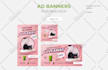 design 6 professional web banners for ads