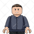 draw you in awesome lego cartoon style minifigure
