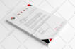 design letterhead, business card or envelope