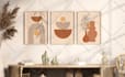 design printable boho wall art poster for etsy or home