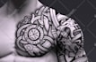 create celtic, nordic, viking, runes tattoo vector stencil design