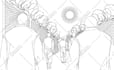 draw vector line art illustration