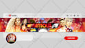 design a professional youtube banner and logo or channel art