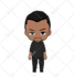 draw a character in a chibi style
