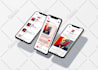 do amazing app design app mockups and screenshot in figma