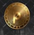design realistic gold coin with your logo