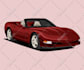 draw a vector tracing car for t shirt design